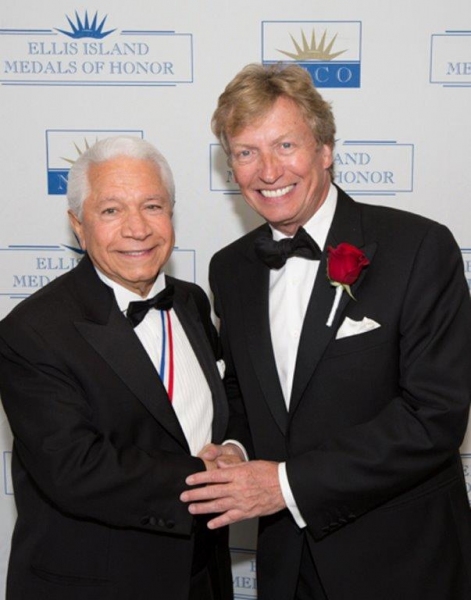 Photo Flash: Philanthropist & Jewelry Designer Joan Hornig Receives NECO Ellis Island Medal of Honor for Humanitarian Works  Image