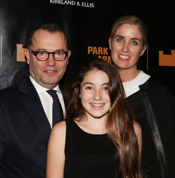 Colin Callender and Elizabeth Gaine with daughter Photo