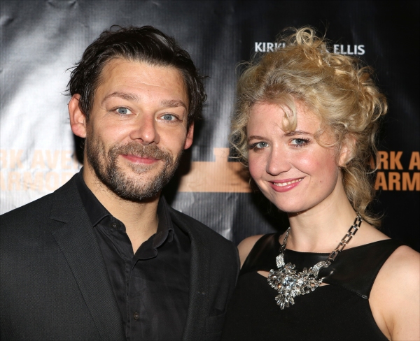 Richard Coyle and Scarlett Strallen  Photo