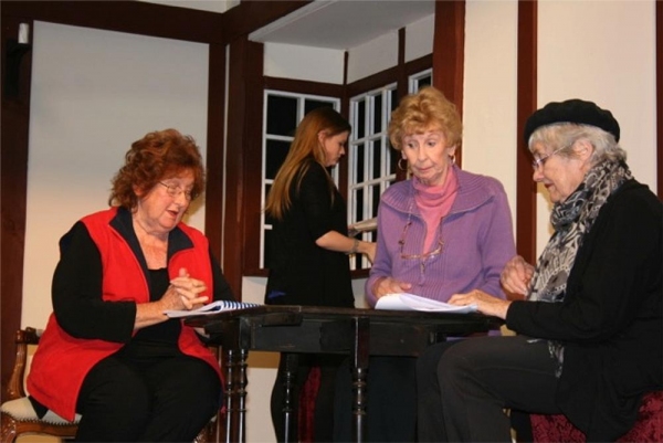 Photo Flash: Sneak Peek at Cast of CRANFORD in Rehearsal at the Garrick Theatre Image