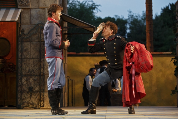 Photo Flash: First Look at Lily Rabe, Hamish Linklater, Brian Stokes Mitchell & More in MUCH ADO ABOUT NOTHING in the Park! Image