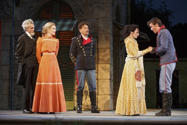 Photo Flash: First Look at Lily Rabe, Hamish Linklater, Brian Stokes Mitchell & More in MUCH ADO ABOUT NOTHING in the Park! Image