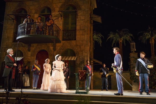 Photo Flash: First Look at Lily Rabe, Hamish Linklater, Brian Stokes Mitchell & More in MUCH ADO ABOUT NOTHING in the Park! Image