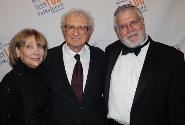 Bryna Wasserman, Sheldon Harnick and Zalmen Mlotek Photo