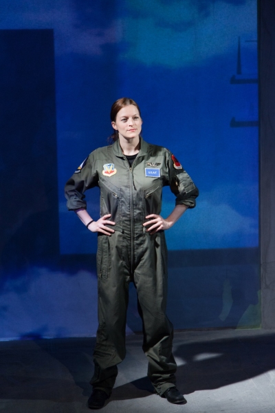 Photo Flash: First Look at Gwendolyn Whiteside in the American Blues Theater's GROUNDED Image
