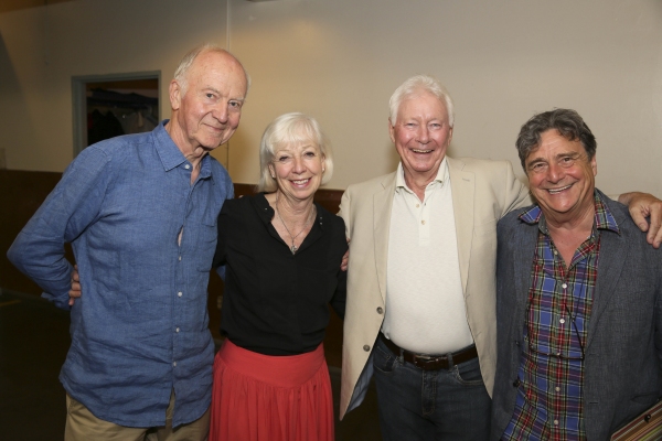 From left, cast members Donald Douglas, Sheila Ferris, Philip Craig and Richard O''Ca Photo