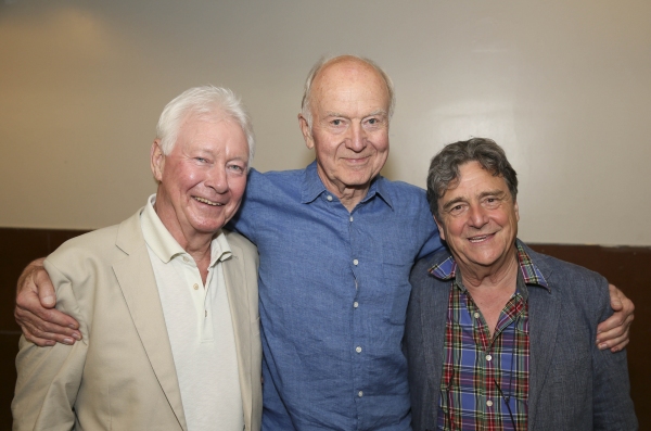 From left, cast members Phillip Craig, Donald Douglas and Richard O''Callaghan pose b Photo