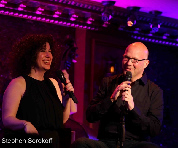 Photo Coverage: Zina Goldrich & Marcy Heisler Play 54 Below Image