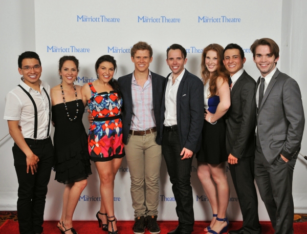 Photo Flash: Cast of Marriott Theatre's GODSPELL Celebrates Opening Night Image