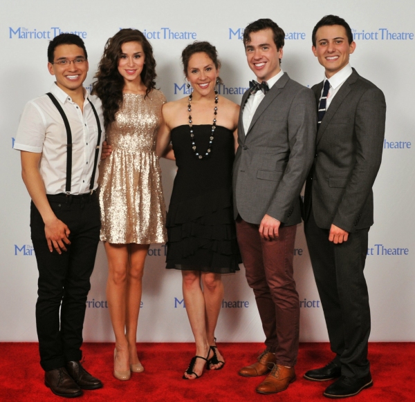 Photo Flash: Cast of Marriott Theatre's GODSPELL Celebrates Opening Night Image