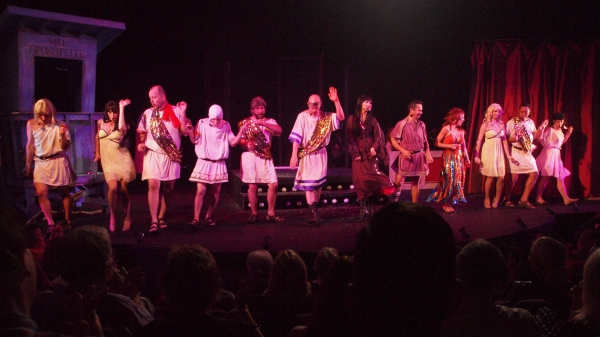 Photo Coverage: Troubadour Theater Company's ABBAMEMNON Curtain Call and Press Night Celebration Image