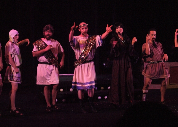 Photo Coverage: Troubadour Theater Company's ABBAMEMNON Curtain Call and Press Night Celebration Image
