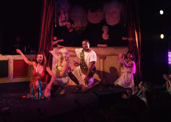 Photo Coverage: Troubadour Theater Company's ABBAMEMNON Curtain Call and Press Night Celebration Image