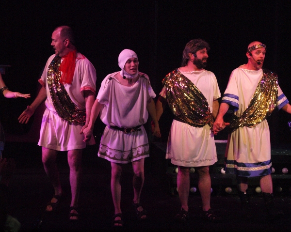 Photo Coverage: Troubadour Theater Company's ABBAMEMNON Curtain Call and Press Night Celebration Image