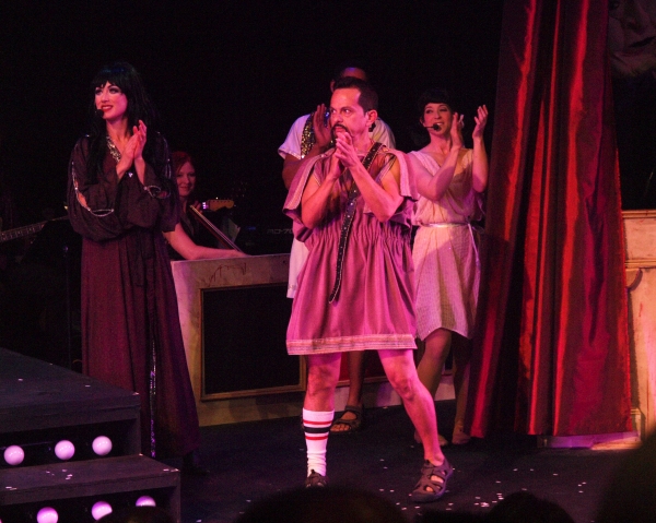 Photo Coverage: Troubadour Theater Company's ABBAMEMNON Curtain Call and Press Night Celebration Image