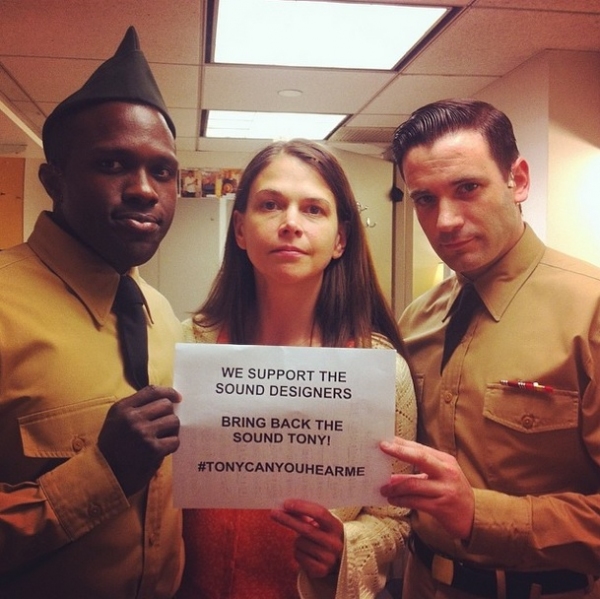 Photo Flash: Stars Take to Twitter with #TonyCanYouHearMe? Image