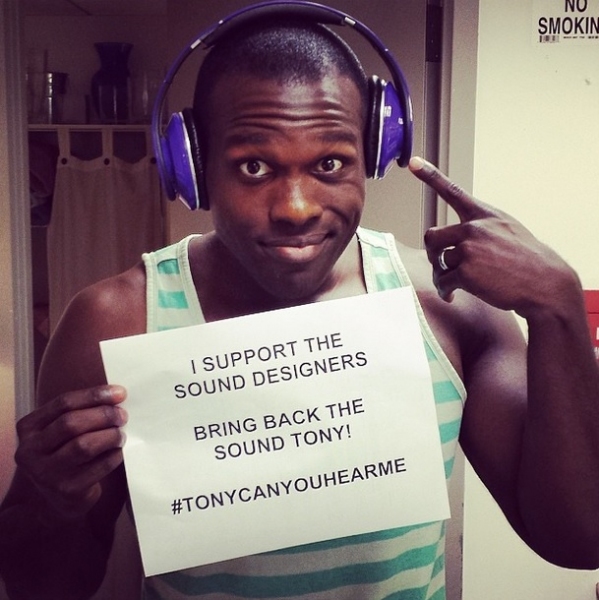 Photo Flash: Stars Take to Twitter with #TonyCanYouHearMe? Image