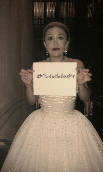 Photo Flash: Stars Take to Twitter with #TonyCanYouHearMe? 