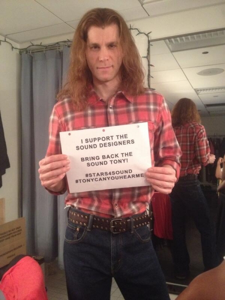 Photo Flash: Stars Take to Twitter with #TonyCanYouHearMe? Image