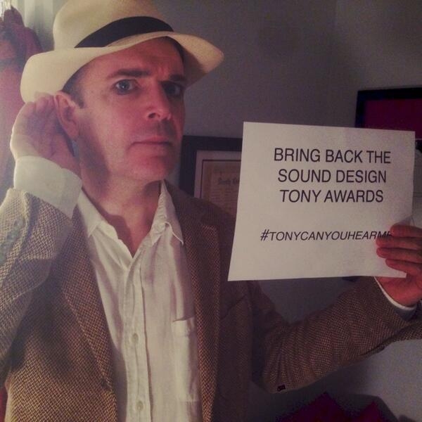 Photo Flash: Cherry Jones, Jefferson Mays & More Join the #TonyCanYouHearMe Movement Image