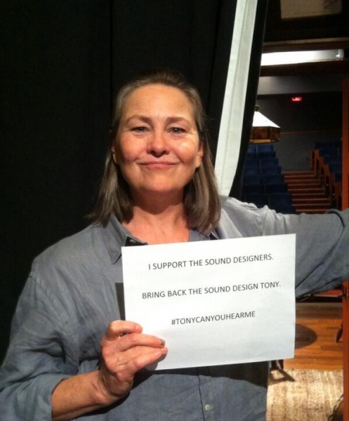 Photo Flash: Cherry Jones, Jefferson Mays & More Join the #TonyCanYouHearMe Movement Image
