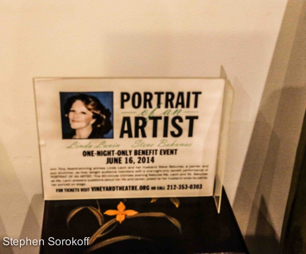 Photo Coverage: Steve Bakunas Paints Linda Lavin in PORTRAIT OF AN ARTIST Image