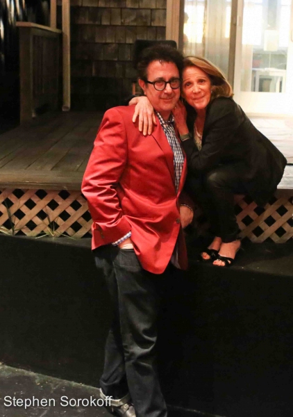 Photo Coverage: Steve Bakunas Paints Linda Lavin in PORTRAIT OF AN ARTIST Image