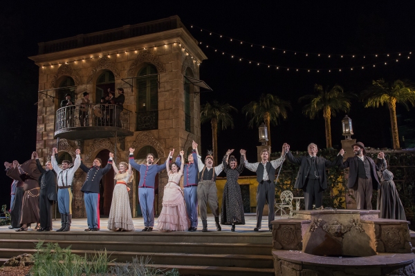 Photo Flash: MUCH ADO ABOUT NOTHING Takes First Bows at Central Park's Delacorte Theatre!  Image