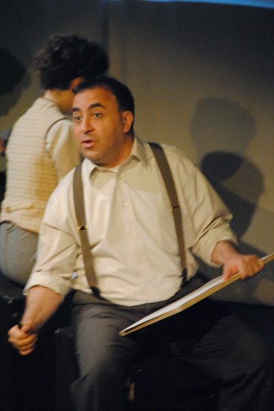 Photo Flash: Sneak Peek at Steven Rattazzi and More in Rehearsal for KING KIRBY at the Brick Image