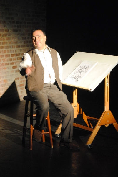Photo Flash: Sneak Peek at Steven Rattazzi and More in Rehearsal for KING KIRBY at the Brick Image