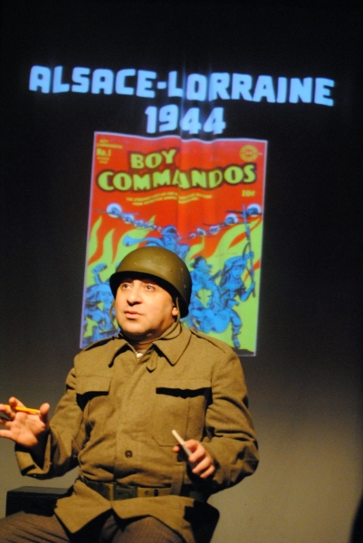 Photo Flash: Sneak Peek at Steven Rattazzi and More in Rehearsal for KING KIRBY at the Brick Image