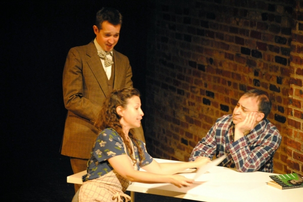 Photo Flash: Sneak Peek at Steven Rattazzi and More in Rehearsal for KING KIRBY at the Brick Image