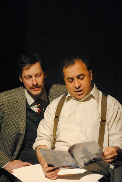 Photo Flash: Sneak Peek at Steven Rattazzi and More in Rehearsal for KING KIRBY at the Brick Image