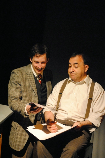 Photo Flash: Sneak Peek at Steven Rattazzi and More in Rehearsal for KING KIRBY at the Brick Image