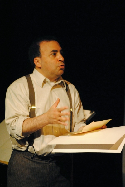 Photo Flash: Sneak Peek at Steven Rattazzi and More in Rehearsal for KING KIRBY at the Brick Image