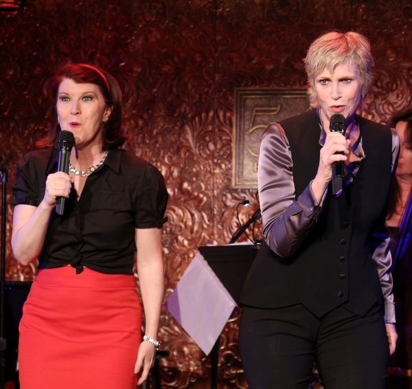 Kate Flannery and Jane Lynch  Photo