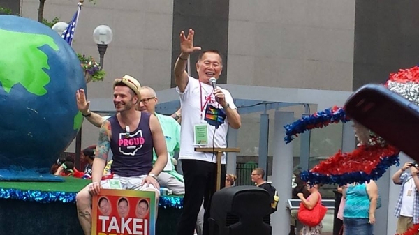 Photo Flash: First Look at George Takei as Grand Marshal in Columbus Pride Parade Image