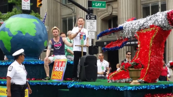 Photo Flash: First Look at George Takei as Grand Marshal in Columbus Pride Parade Image