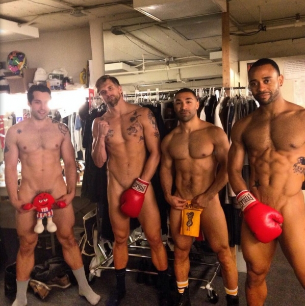 Photo Flash: Saturday Intermission Pics, June 21 - ROCKY, BULLETS, AVENUE Q and More Prep for BROADWAY BARES! Image