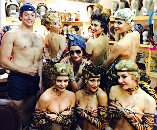 Photo Flash: Saturday Intermission Pics, June 21 - ROCKY, BULLETS, AVENUE Q and More Prep for BROADWAY BARES! Image