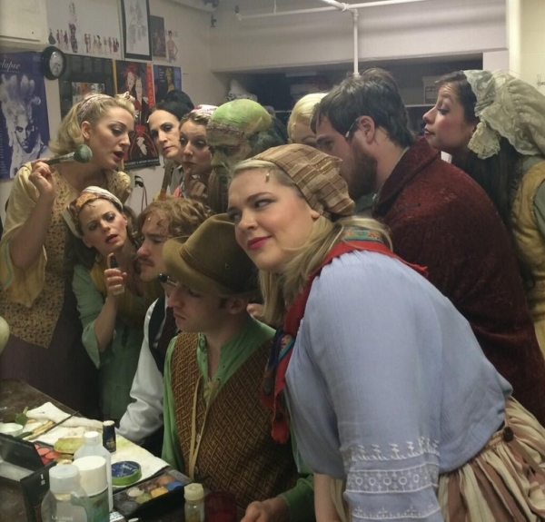 Photo Flash: Saturday Intermission Pics, June 21 - ROCKY, BULLETS, AVENUE Q and More Prep for BROADWAY BARES! Image