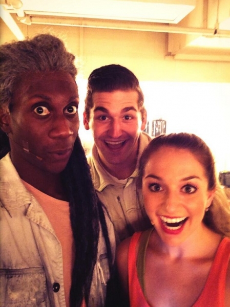 Photo Flash: Saturday Intermission Pics, June 21 - ROCKY, BULLETS, AVENUE Q and More Prep for BROADWAY BARES! Image