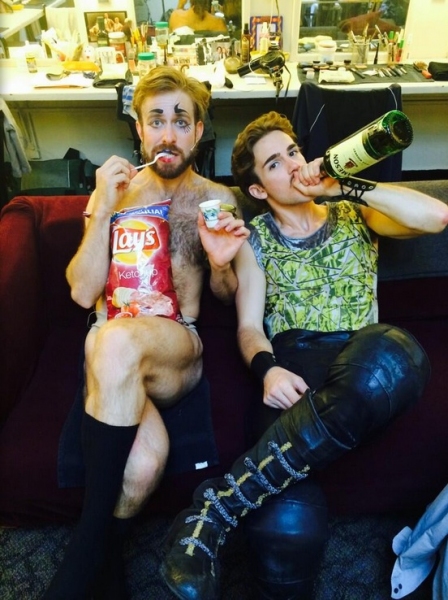 Photo Flash: Saturday Intermission Pics, June 21 - ROCKY, BULLETS, AVENUE Q and More Prep for BROADWAY BARES! Image