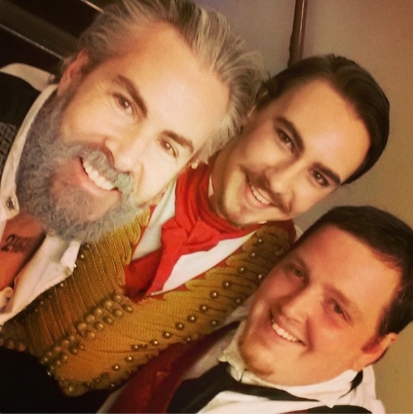 Photo Flash: Saturday Intermission Pics, June 21, Part 2 - MATILDA Hits 500, Plus NEWSIES, HERE LIES LOVE, PHANTOM and More! Image