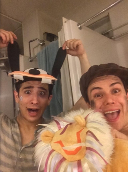 Photo Flash: Saturday Intermission Pics, June 21, Part 2 - MATILDA Hits 500, Plus NEWSIES, HERE LIES LOVE, PHANTOM and More! Image