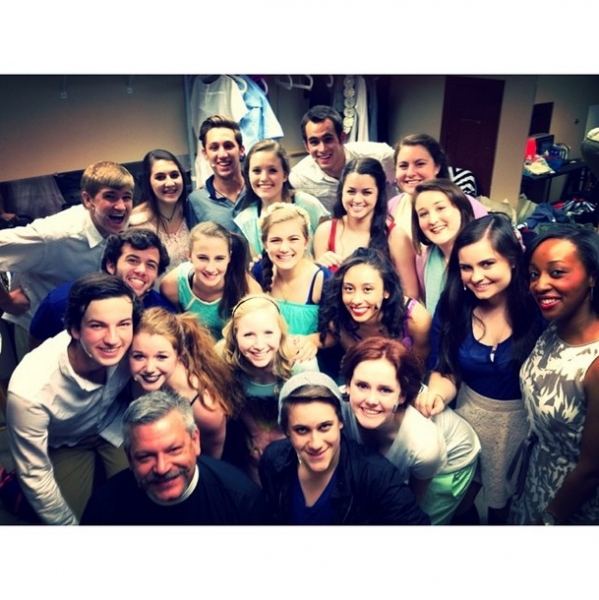 Photo Flash: Saturday Intermission Pics, June 21, Part 2 - MATILDA Hits 500, Plus NEWSIES, HERE LIES LOVE, PHANTOM and More! Image