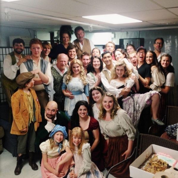 Photo Flash: Saturday Intermission Pics, June 21, Part 2 - MATILDA Hits 500, Plus NEWSIES, HERE LIES LOVE, PHANTOM and More! Image