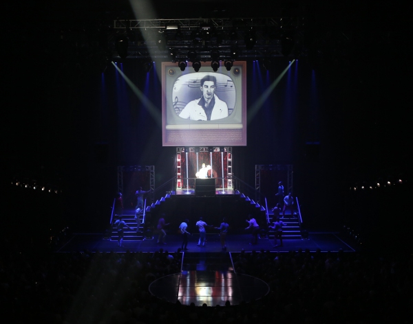 Photo Coverage: Brandon Rubendall & BROADWAY BARES Company Channels Elvis at ROCK HARD! Image
