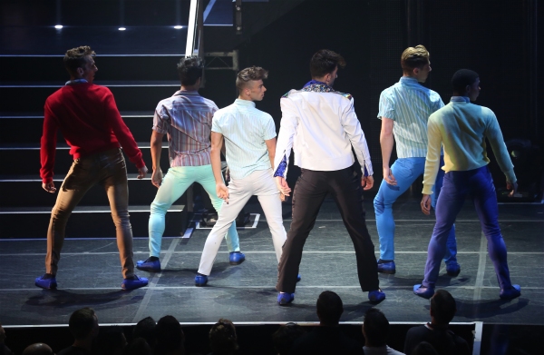 Photo Coverage: Brandon Rubendall & BROADWAY BARES Company Channels Elvis at ROCK HARD! Image