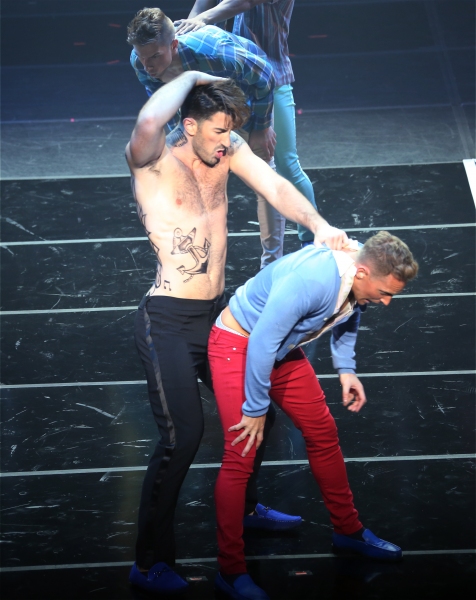 Photo Coverage: Brandon Rubendall & BROADWAY BARES Company Channels Elvis at ROCK HARD! Image